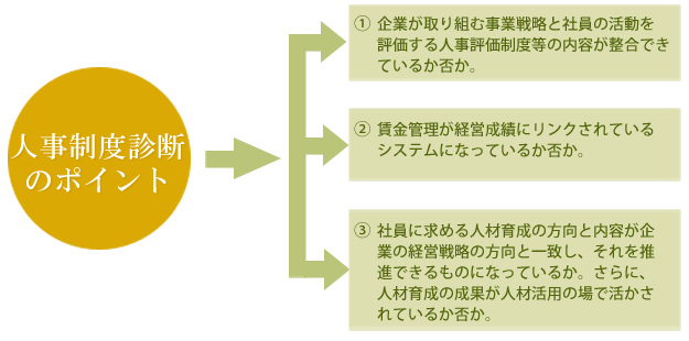 人事制度の診断事例